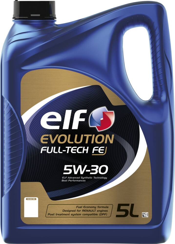 Олива моторна ELF EVOLUTION FULL-TECH FE 5W-30